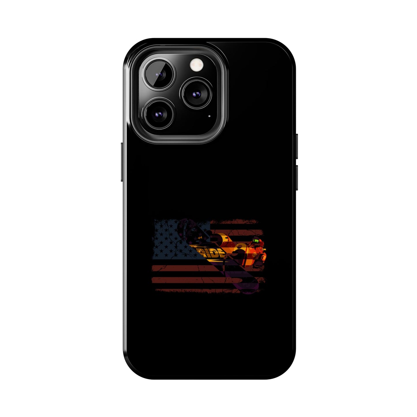 American Flag Camouflage Snowboarding Snowboarder Snowboard Tough Phone Case