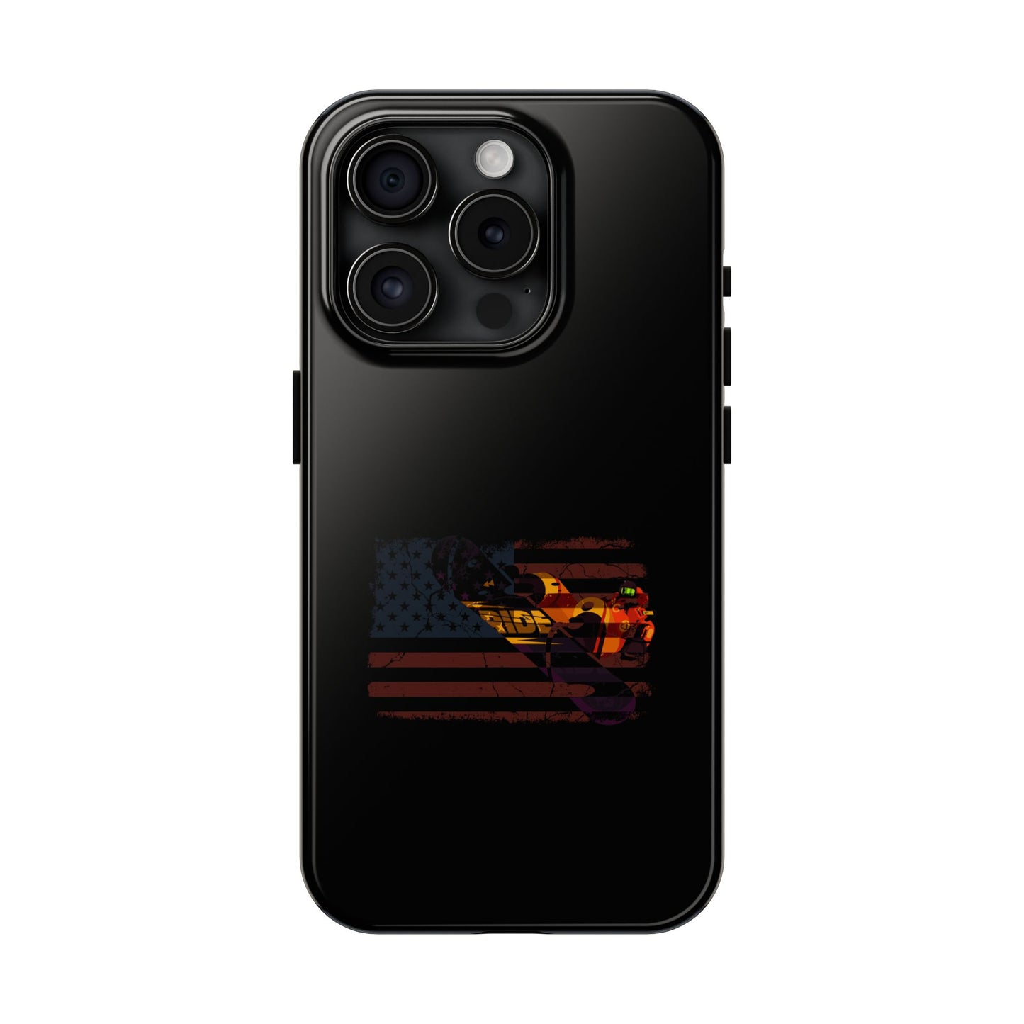 American Flag Camouflage Snowboarding Snowboarder Snowboard Tough Phone Case
