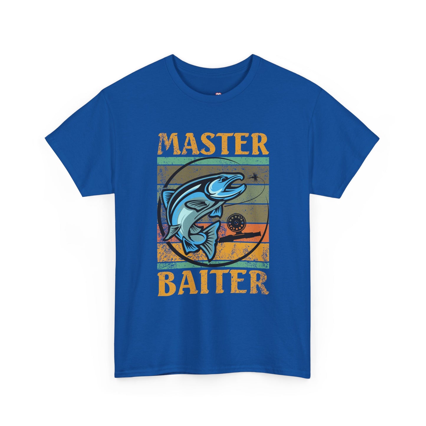 Master Baiter Vintage Bass Fishing Funny Camping - Unisex T-Shirt