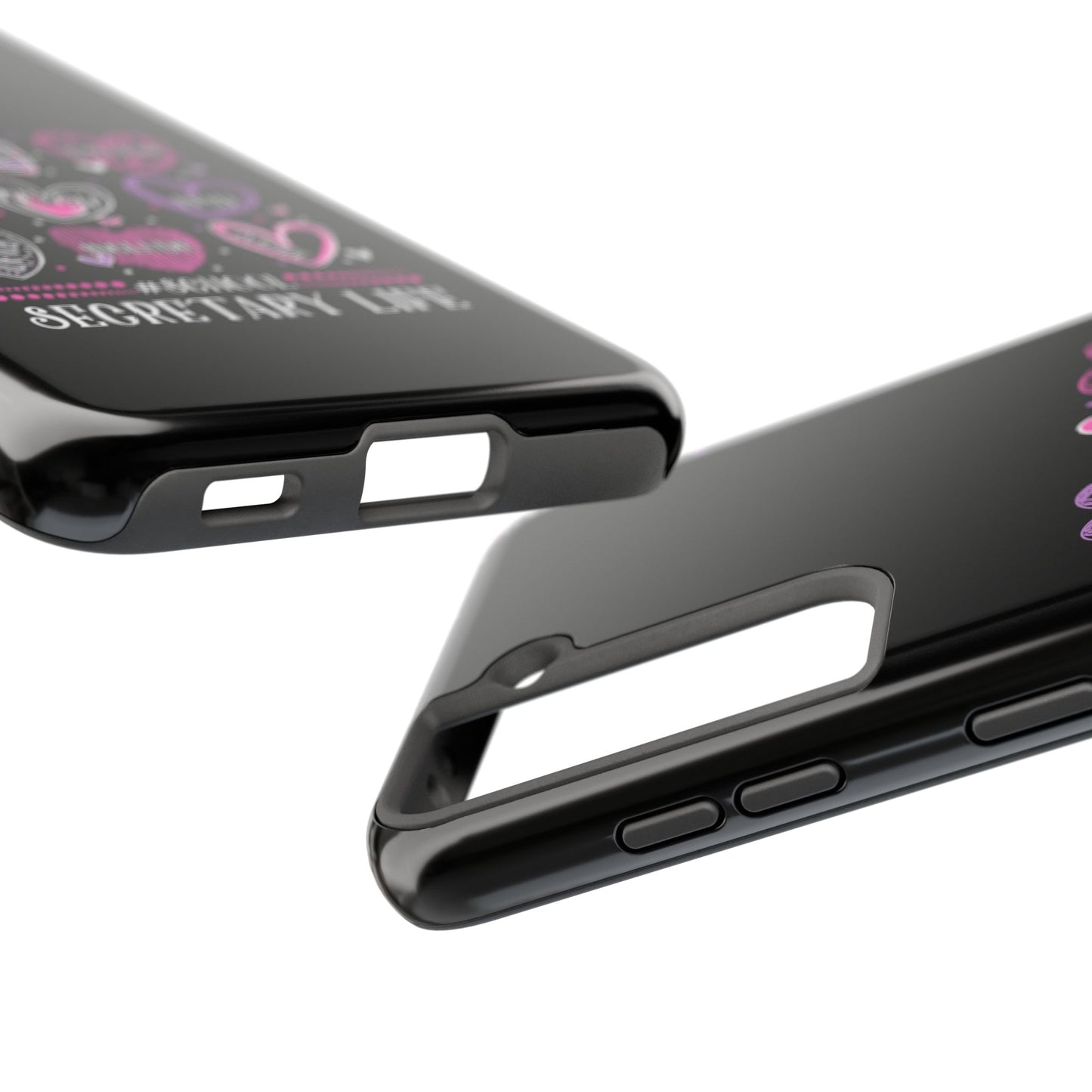 School Secretary Hearts Valentine Valentines Day - Tough Phone Case