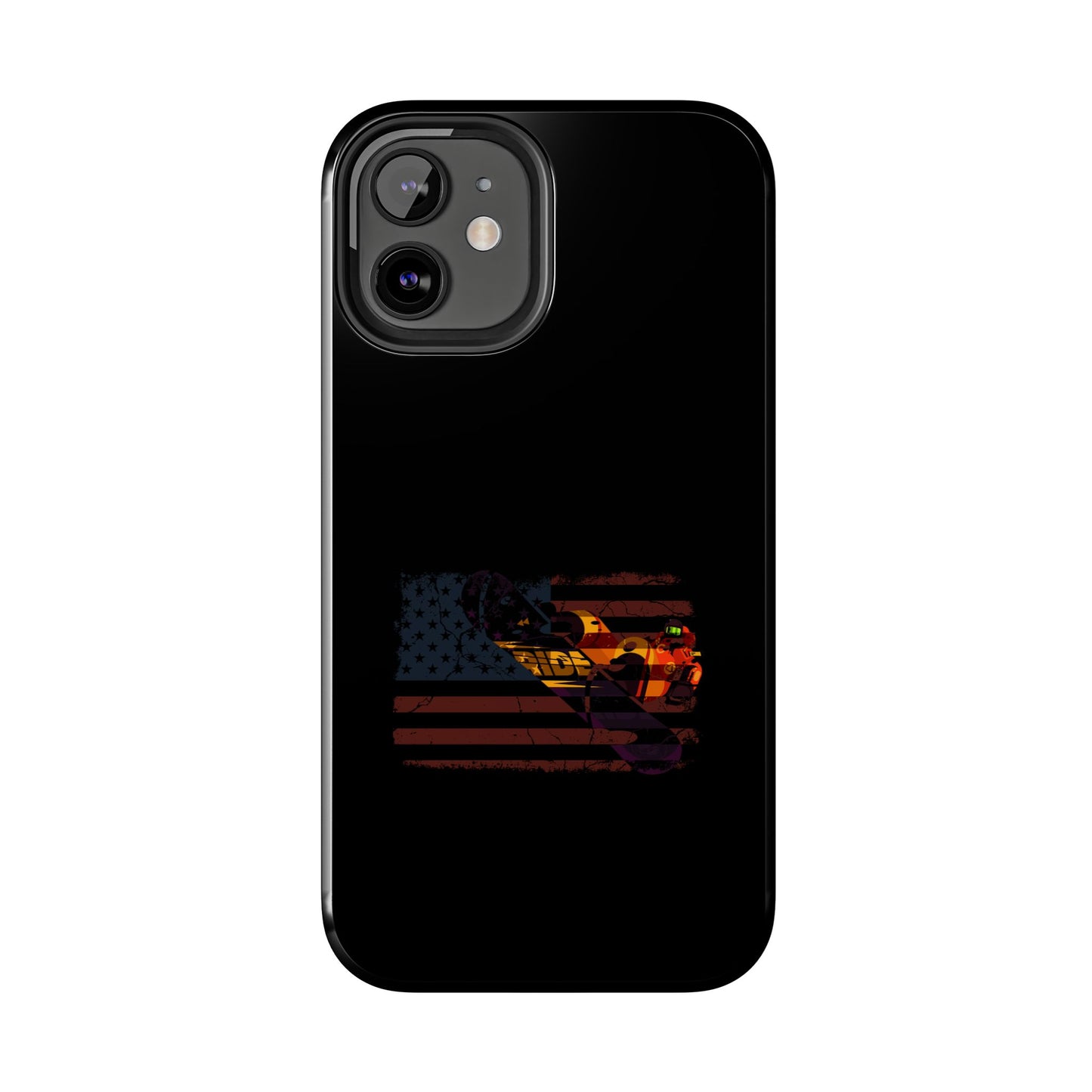 American Flag Camouflage Snowboarding Snowboarder Snowboard Tough Phone Case