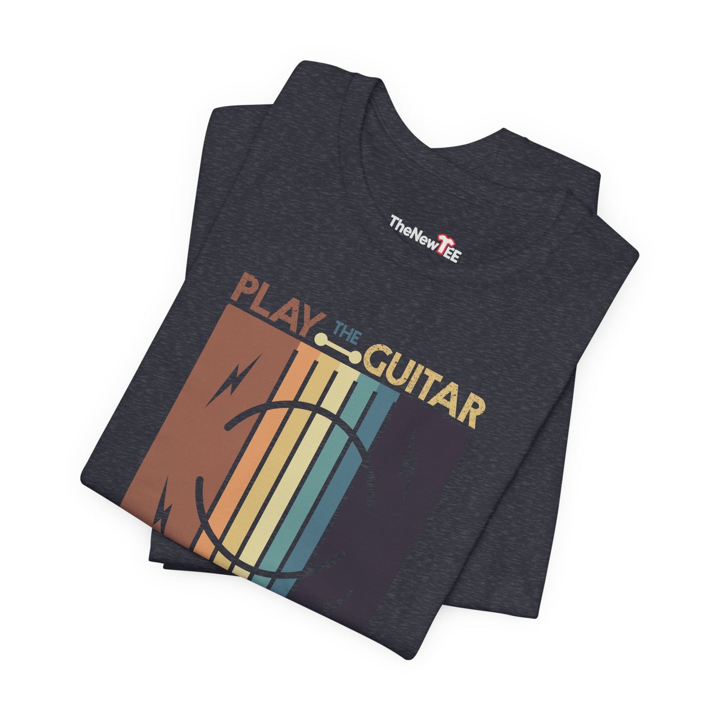 Retro Guitar Player Saying Dog Owner Guitarist I Pet Dogs T-shirt