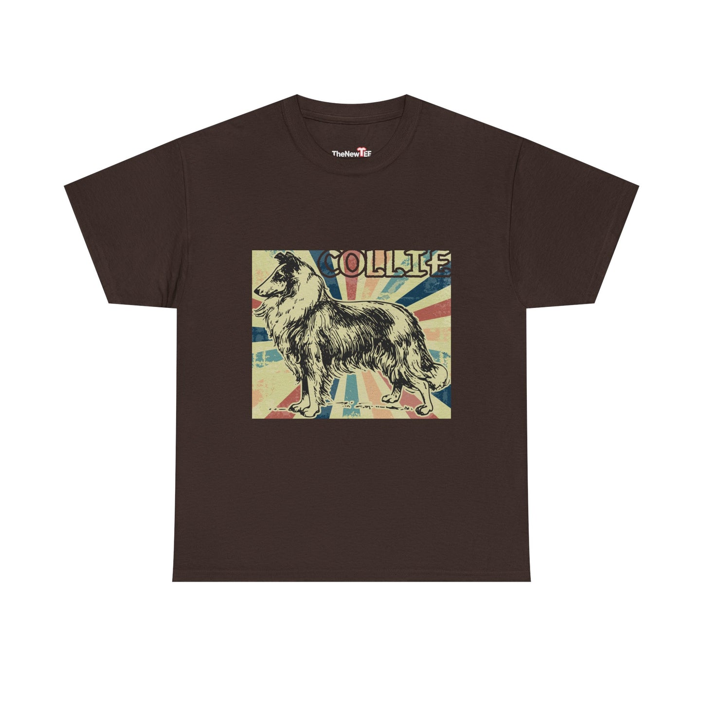 Smooth Collie Vintage Style Dog - Unisex T-Shirt