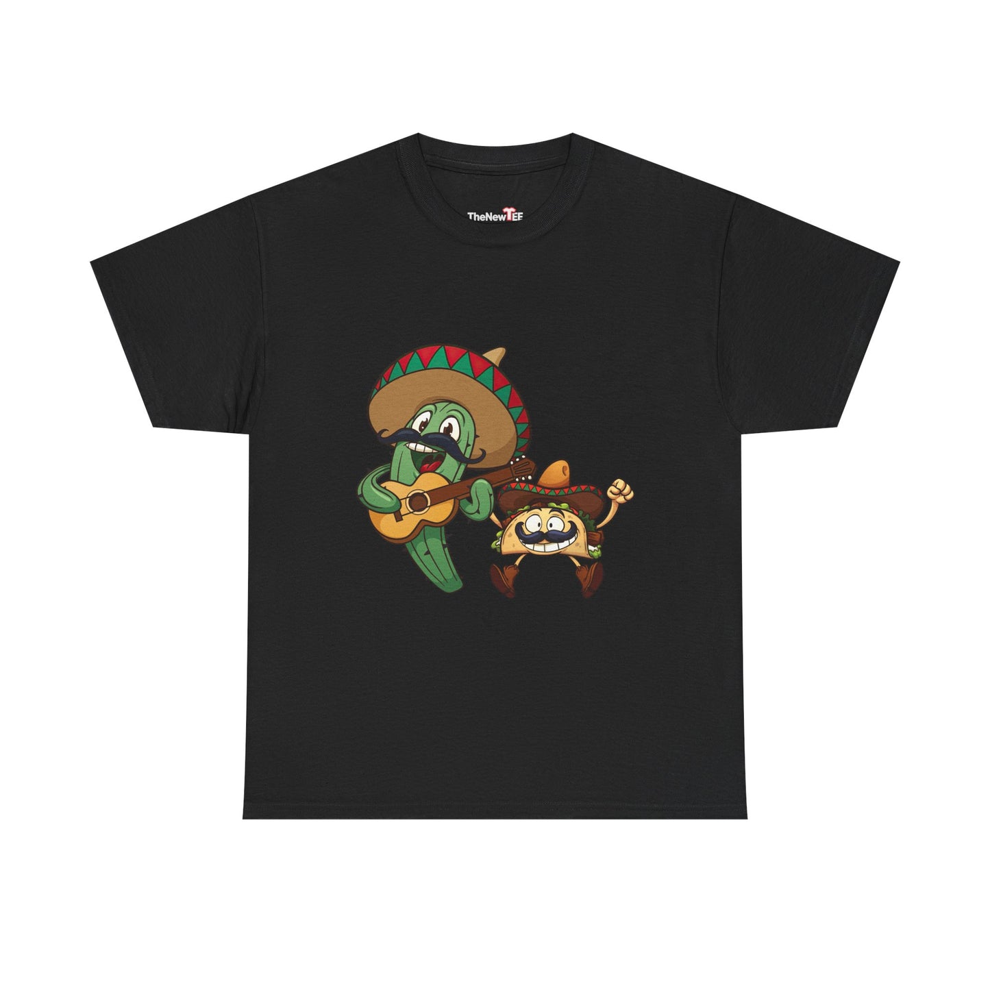 Guitar Mexico Fiesta Cactus Guitarist Sombrero Cinco De Mayo - Unisex T-Shirt