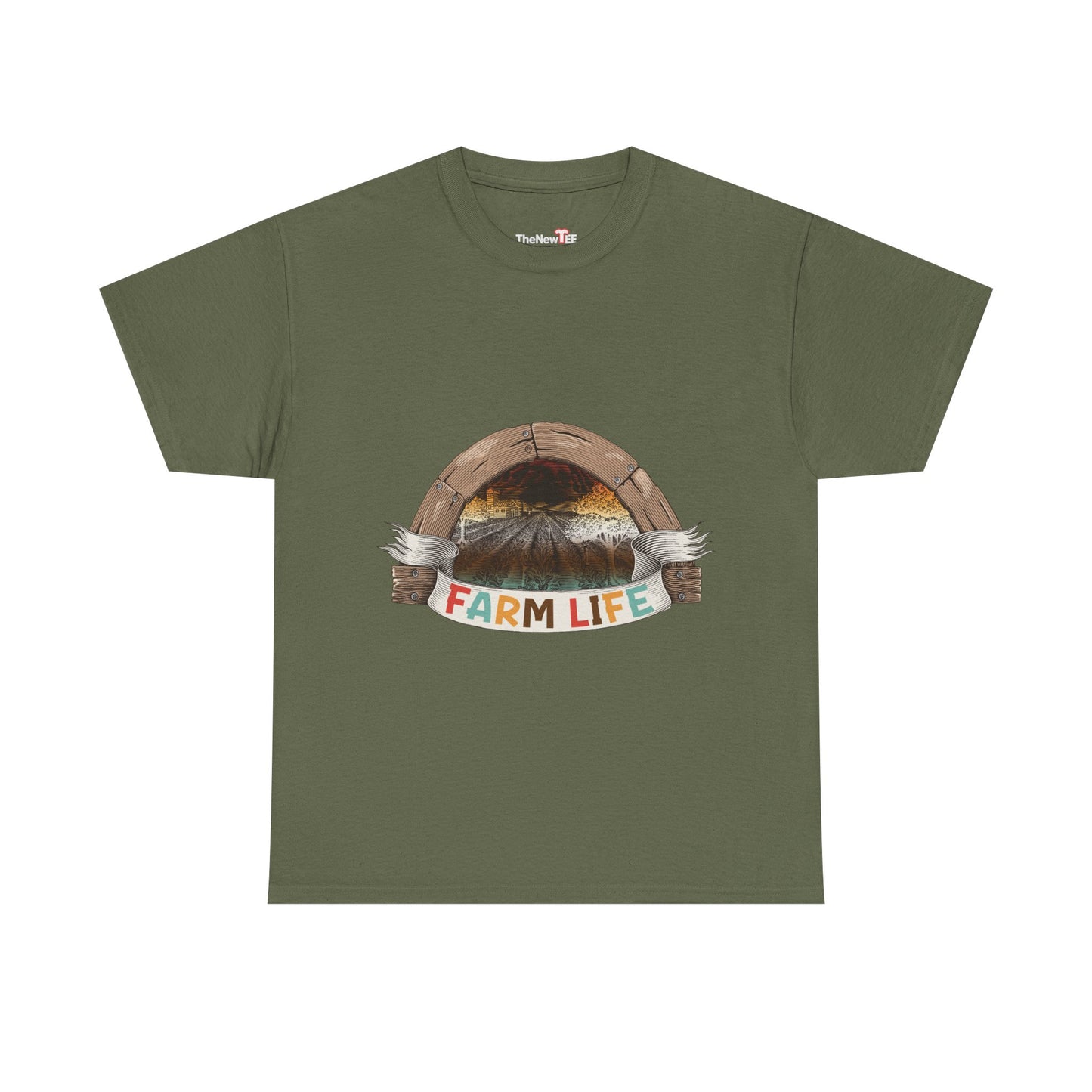 Retro Vintage Farm Life Farming Tractor Family Farmer Gift - Unisex Graphic T-Shirt
