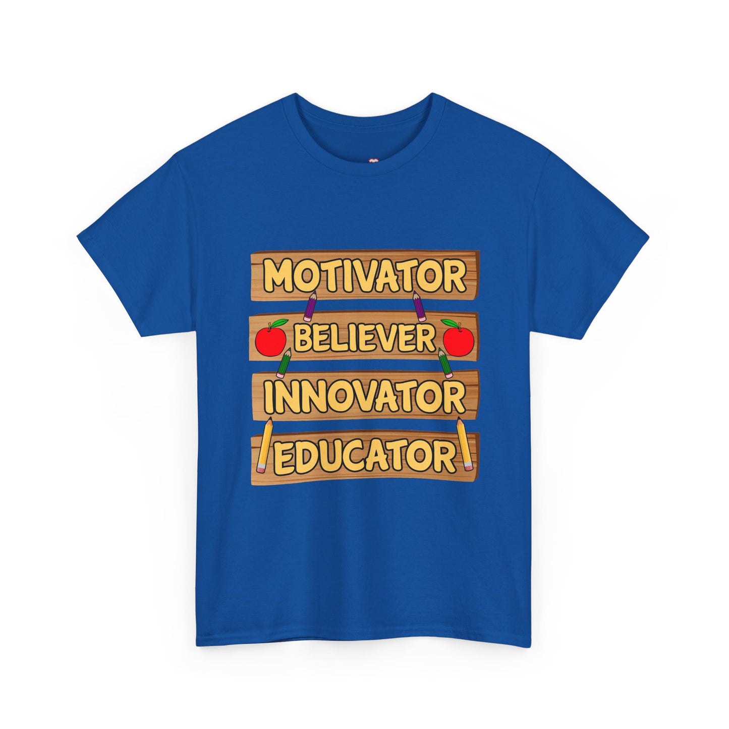 Teacher Motivator Believer Innovator Educator - Unisex T-Shirt