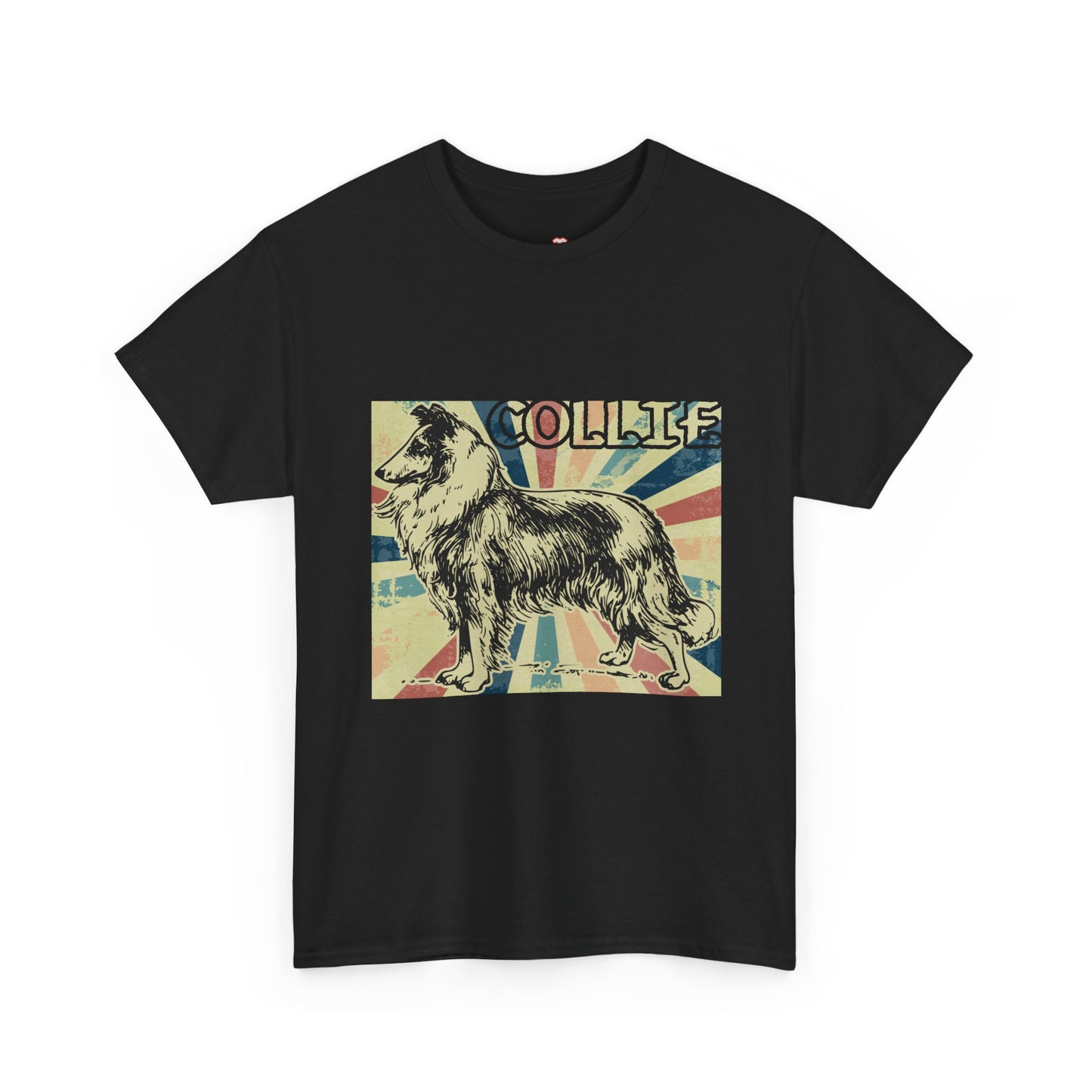 Smooth Collie Vintage Style Dog - Unisex T-Shirt