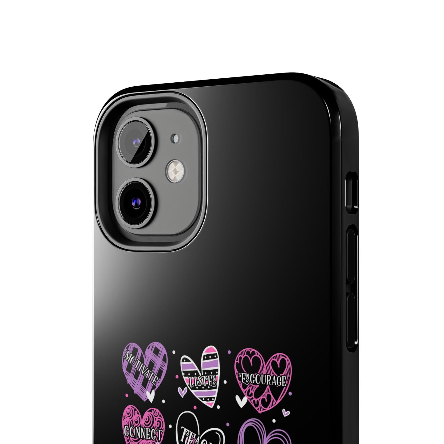 School Secretary Hearts Valentine Valentines Day - Tough Phone Case