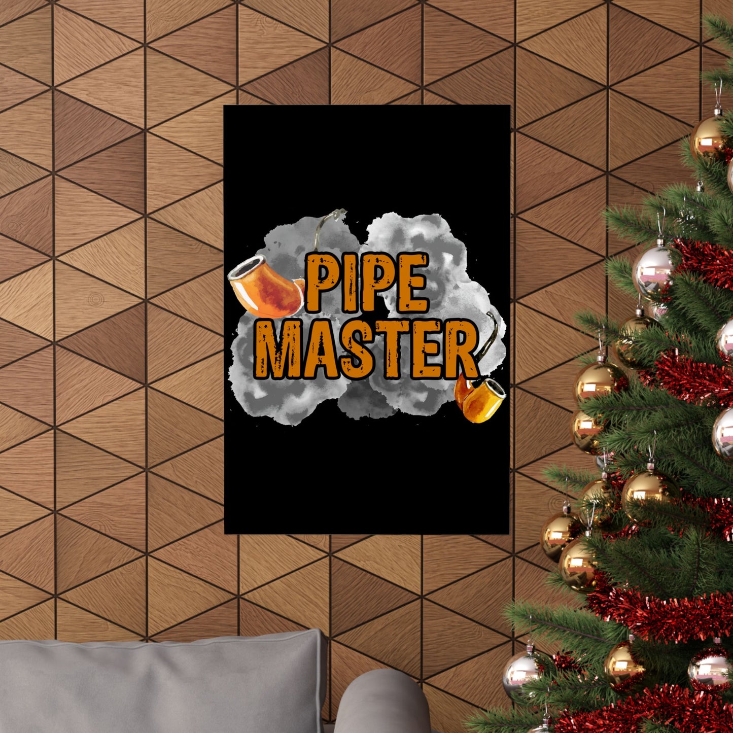 Pipe Smoking - Wall Art
