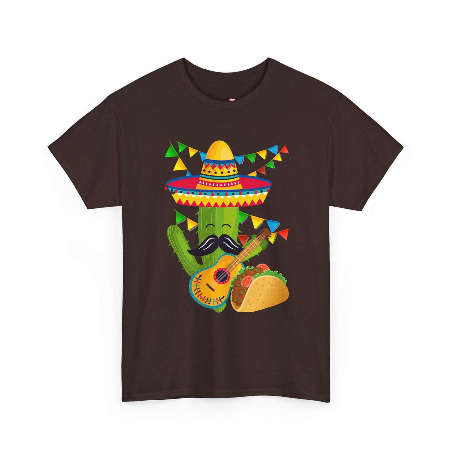 Guitar Mexico Fiesta Cactus Guitarist Sombrero Cinco De Mayo - Unisex T-Shirt