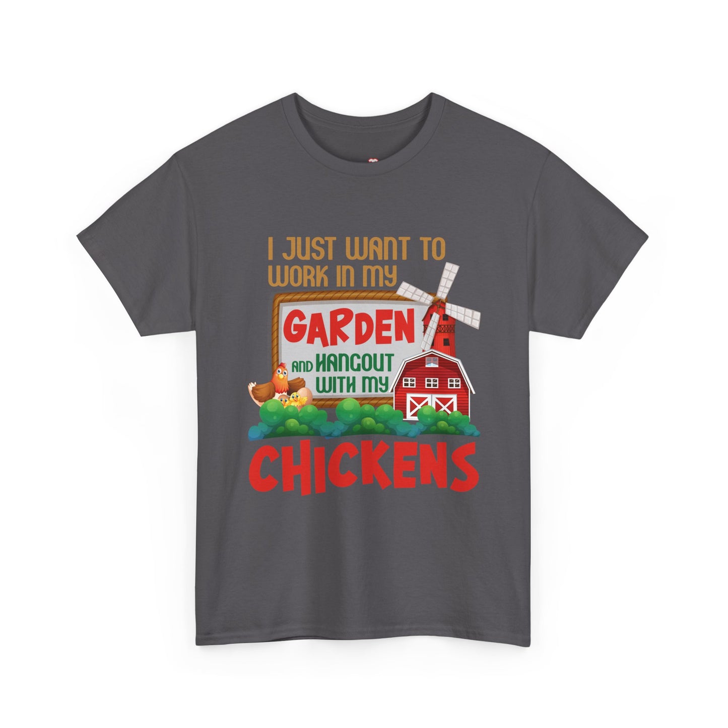 Farm Bird Chicken Funny Gardener Gift Farmer Gardening - Unisex T-Shirt