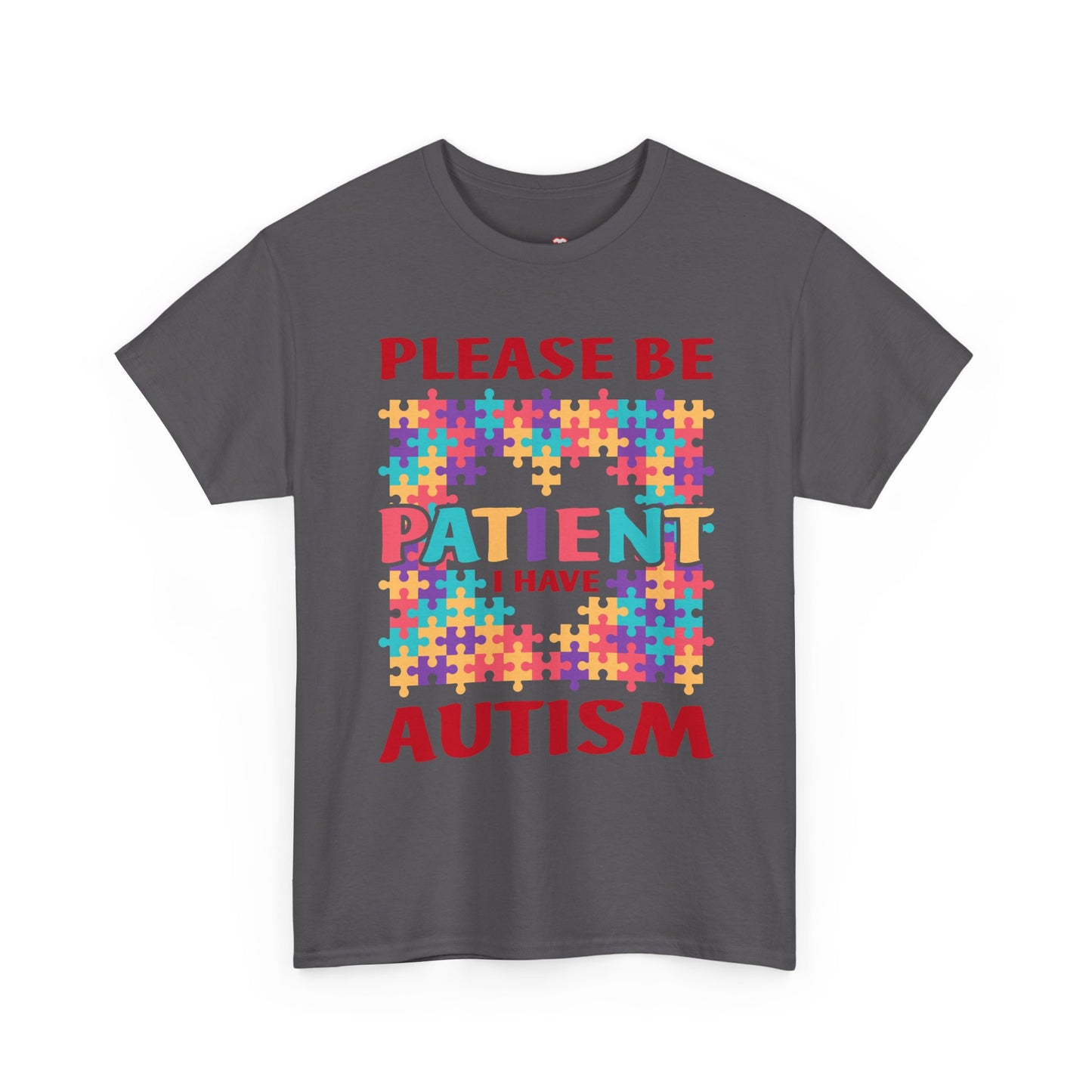 Please Be Patient I Have Autism Puzzle Hand Gift - Unisex T-Shirt
