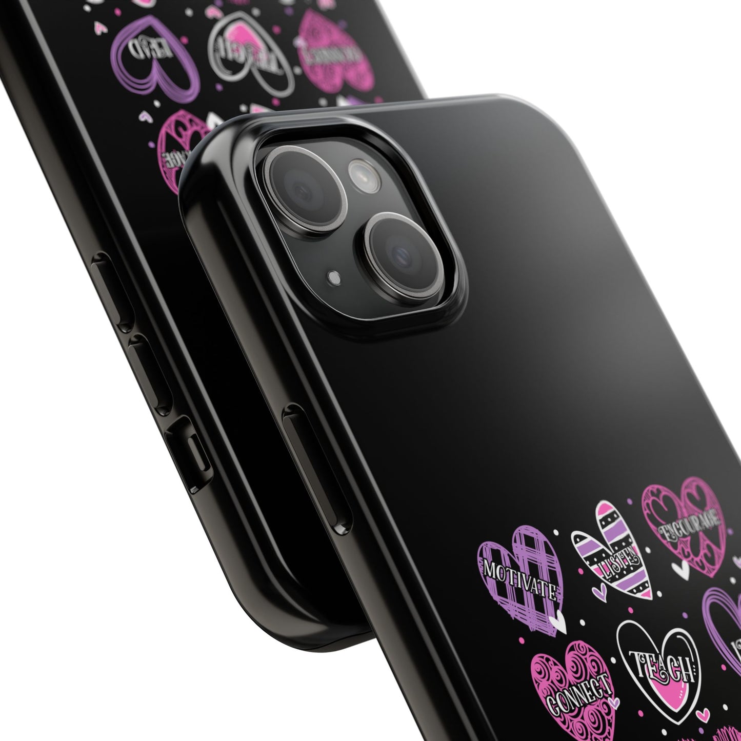 School Secretary Hearts Valentine Valentines Day - Tough Phone Case