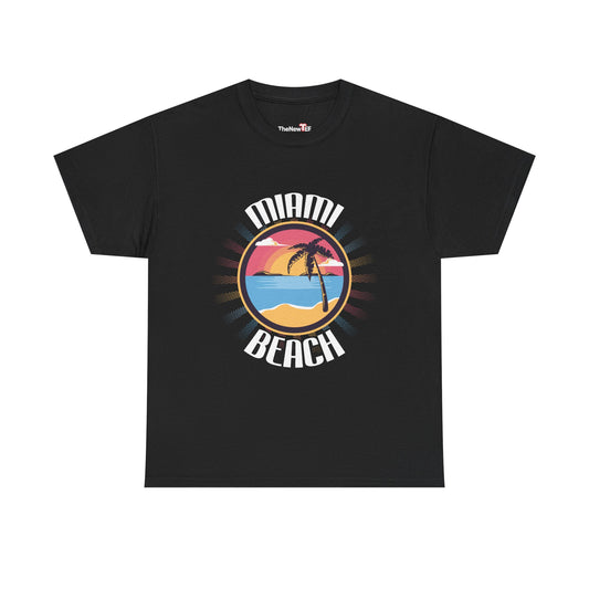 Miami Beach Vintage 70S Florida Summer - Unisex T-Shirt