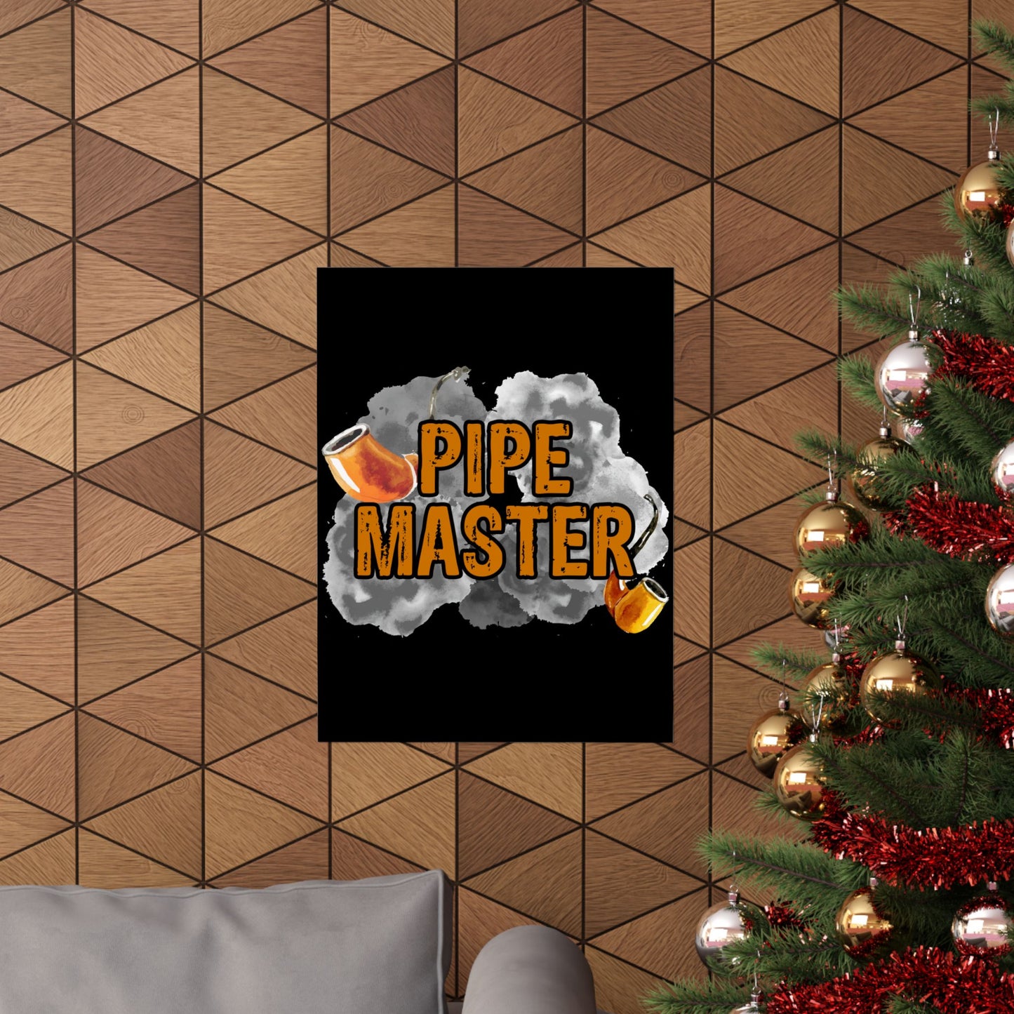 Pipe Smoking - Wall Art