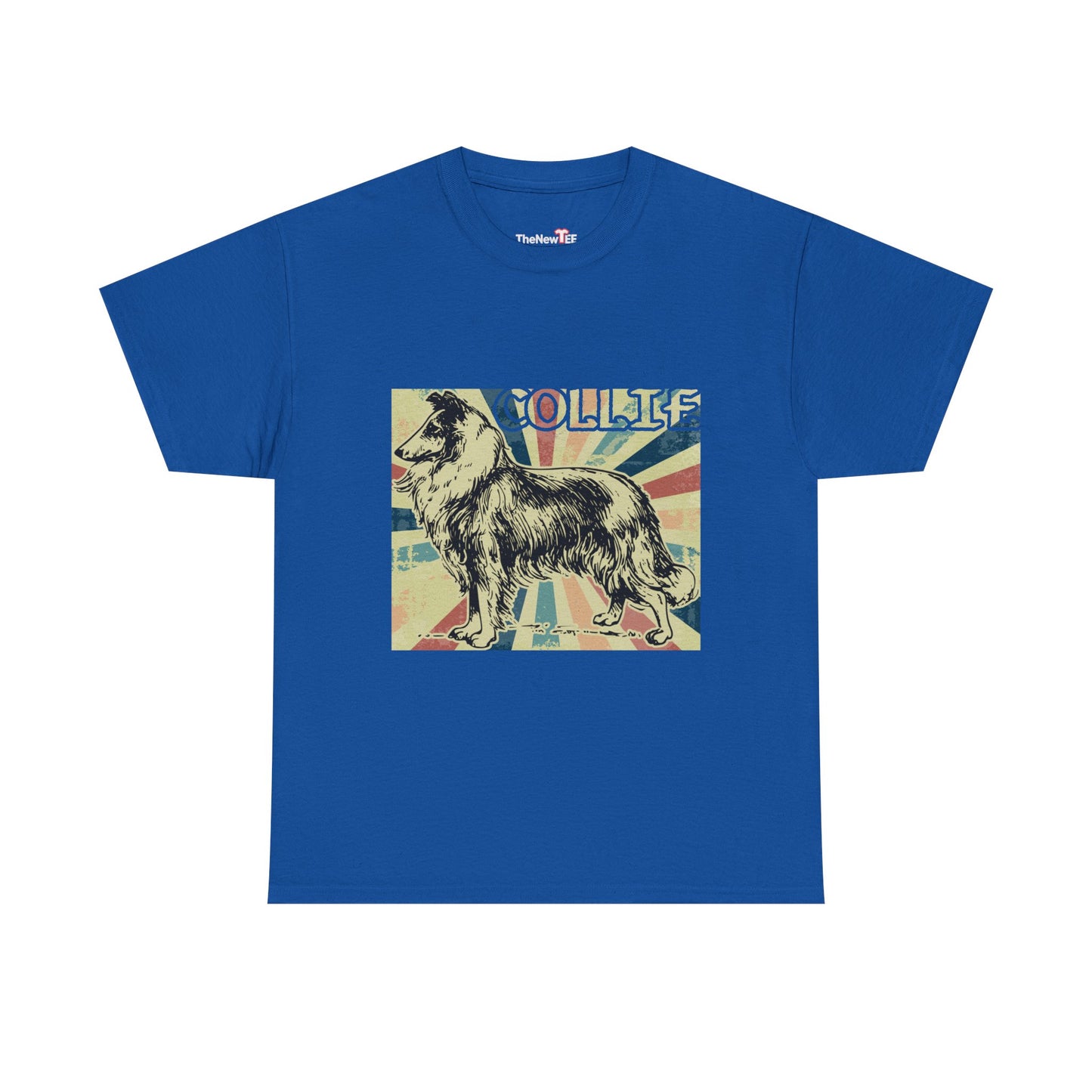 Smooth Collie Vintage Style Dog - Unisex T-Shirt