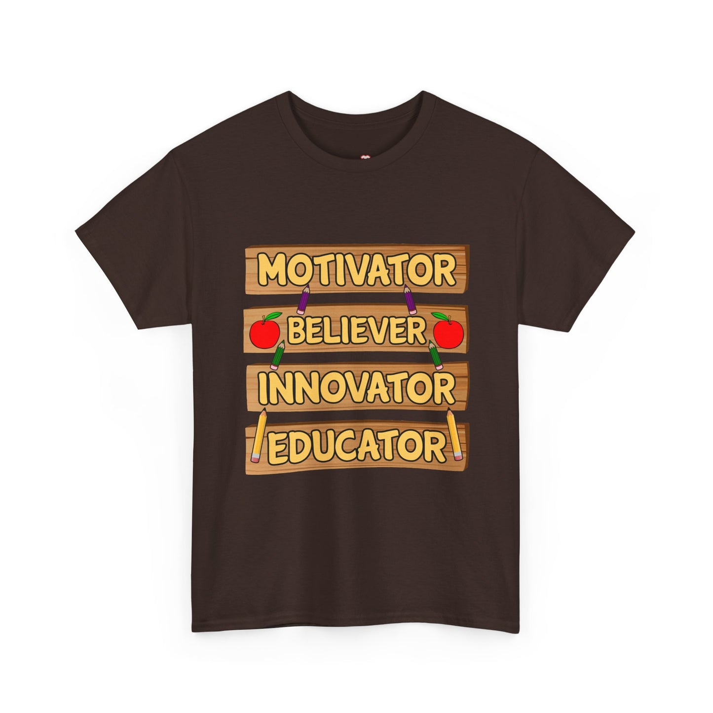 Teacher Motivator Believer Innovator Educator - Unisex T-Shirt