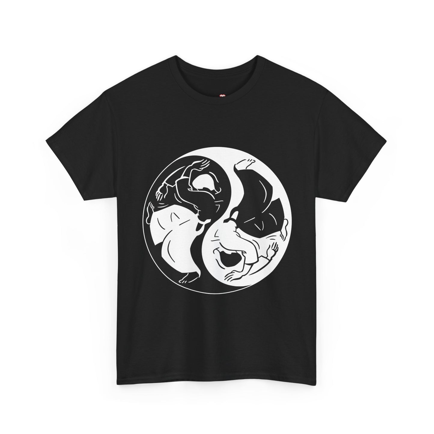Whirling Dervish Yin Yang Balance Harmony Unisex Graphic T-Shirt