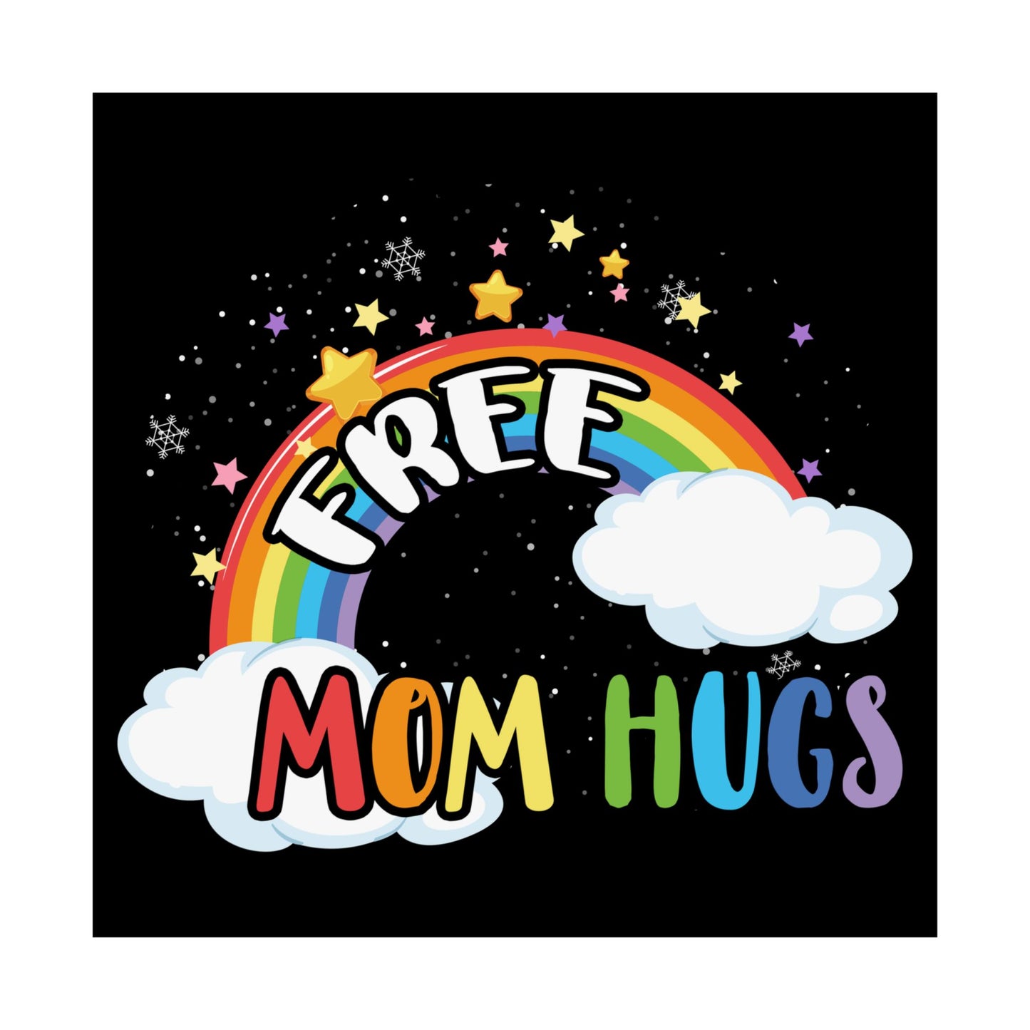 Free Mom Hugs - Wall Art
