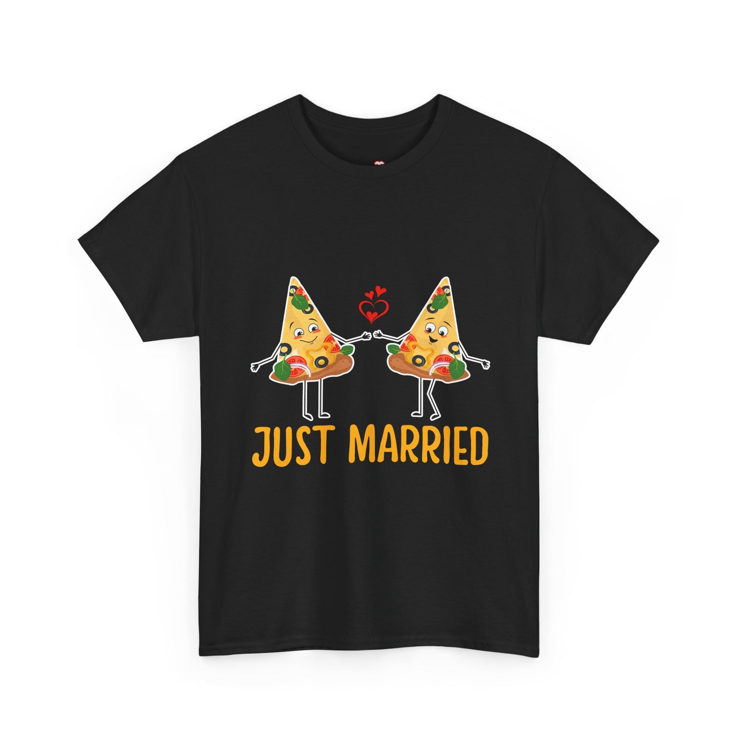Just Married Pizza Slice - Unisex T-Shirt
