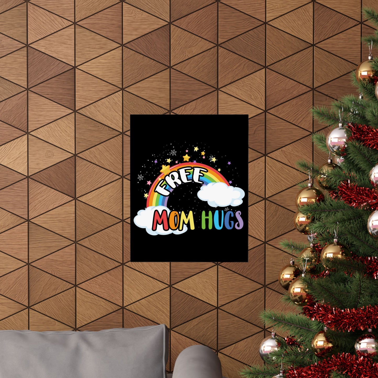 Free Mom Hugs - Wall Art