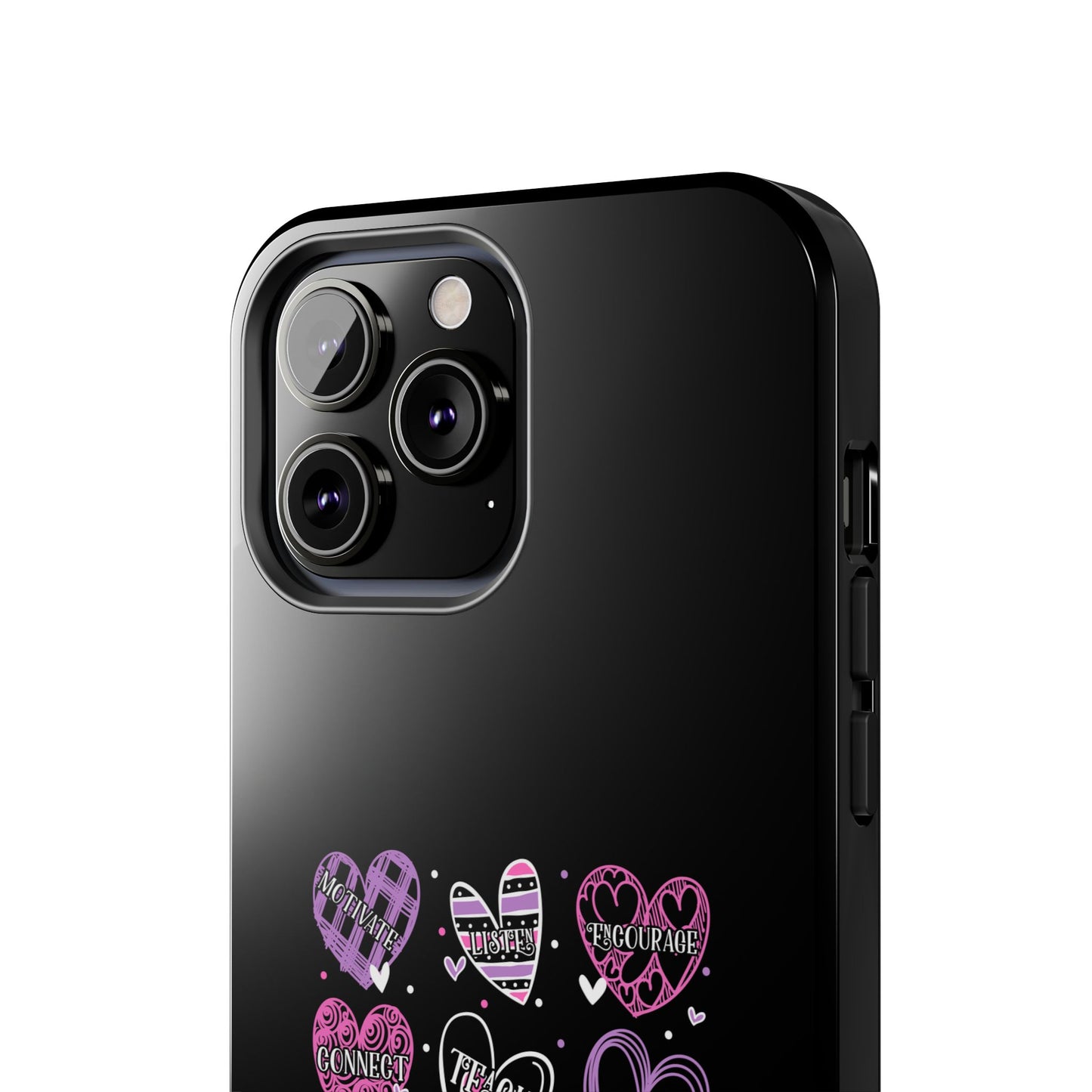 School Secretary Hearts Valentine Valentines Day - Tough Phone Case