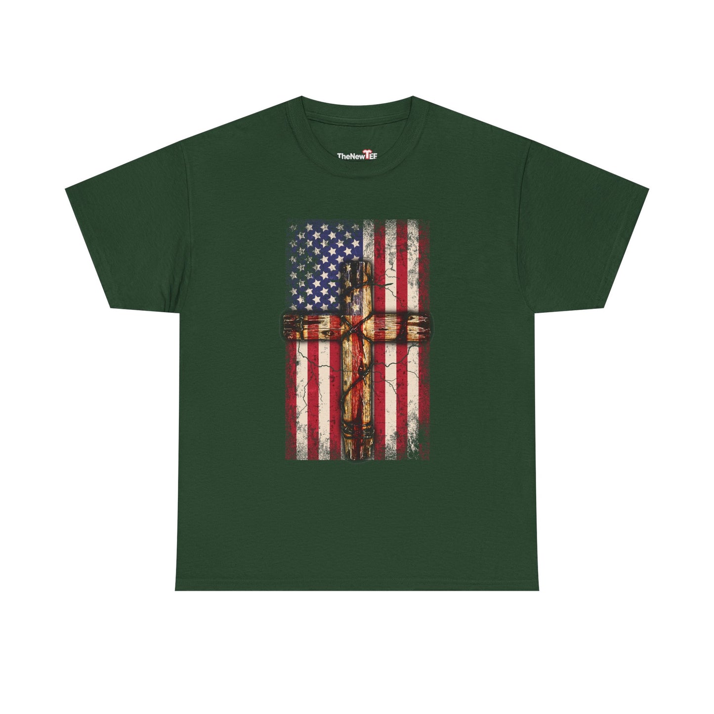 Christian Gift For Men Women Proud American Flag Patriotic - Unisex T-Shirt