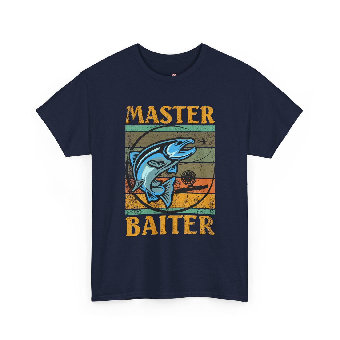 Master Baiter Vintage Bass Fishing Funny Camping - Unisex T-Shirt