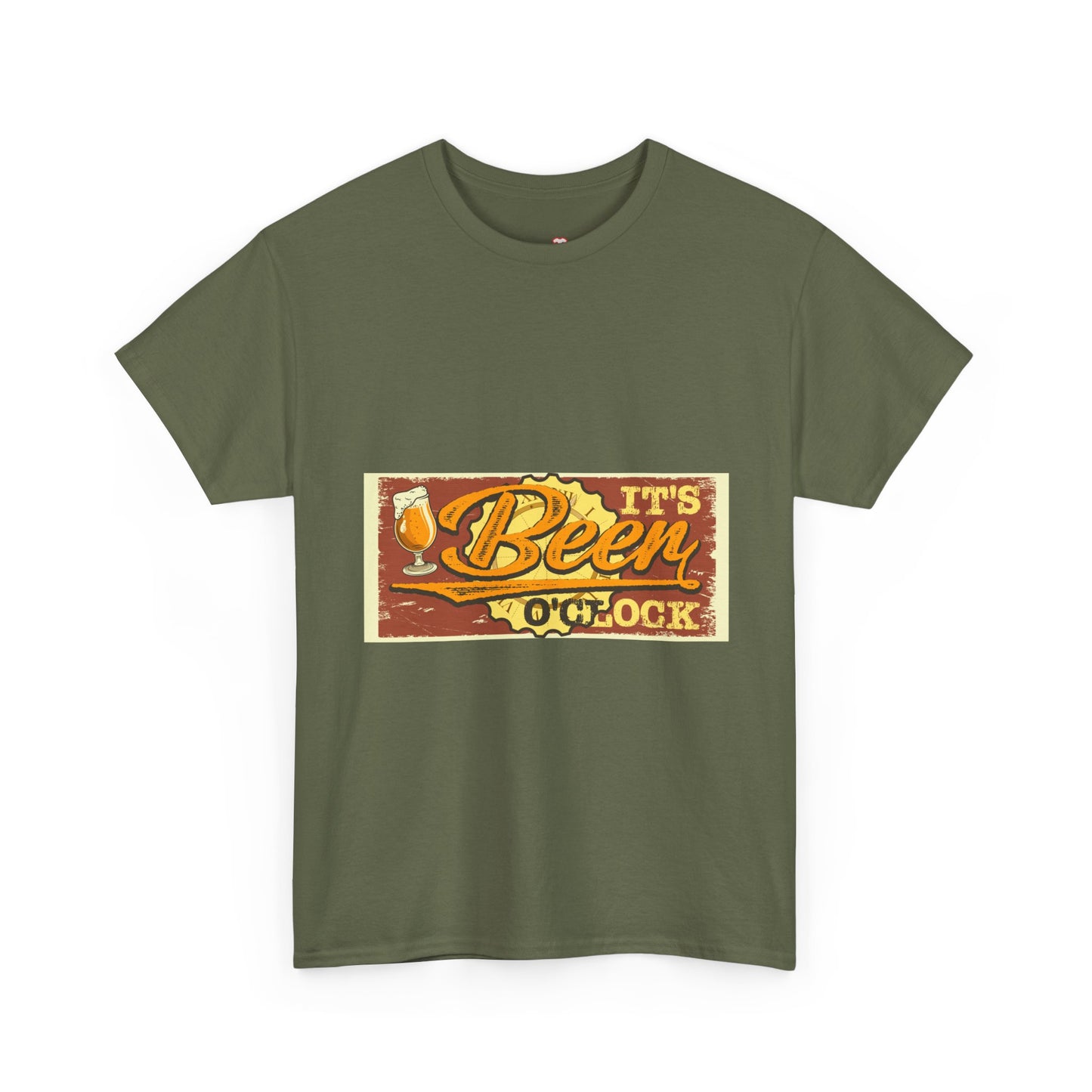 It's Beer O'Clock Beer Lover Vintage Unisex Graphic T-Shirt