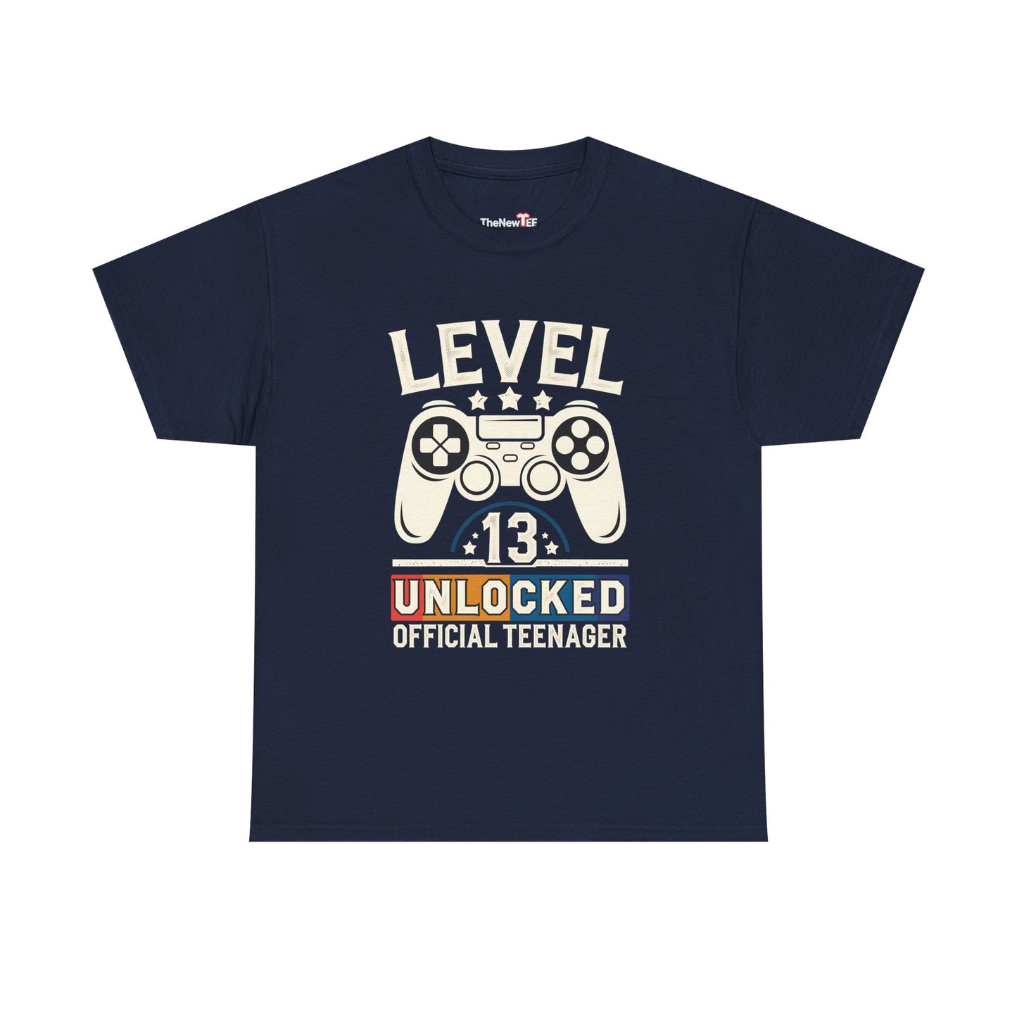 Level Unlocked Controller Tee — Gamer Birthday Shirt