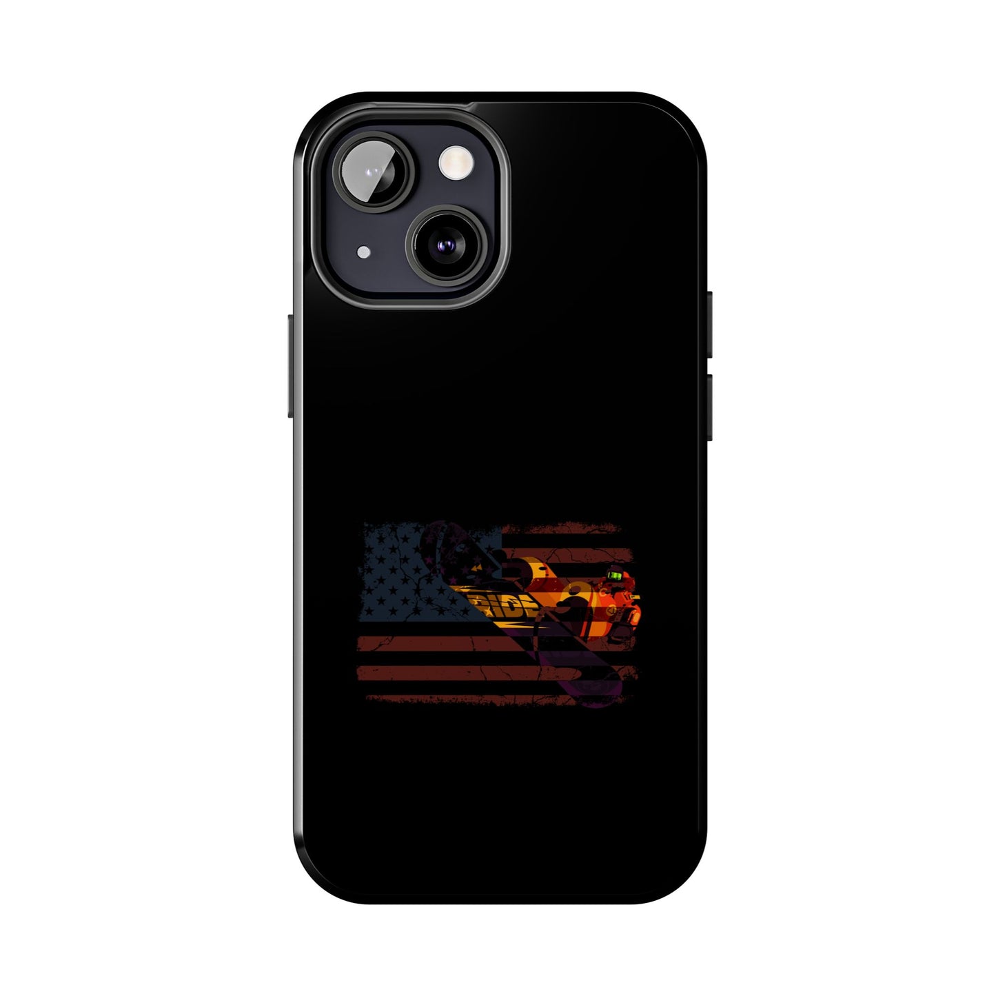American Flag Camouflage Snowboarding Snowboarder Snowboard Tough Phone Case