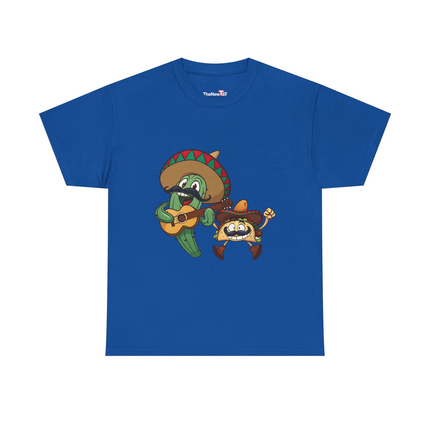 Guitar Mexico Fiesta Cactus Guitarist Sombrero Cinco De Mayo - Unisex T-Shirt