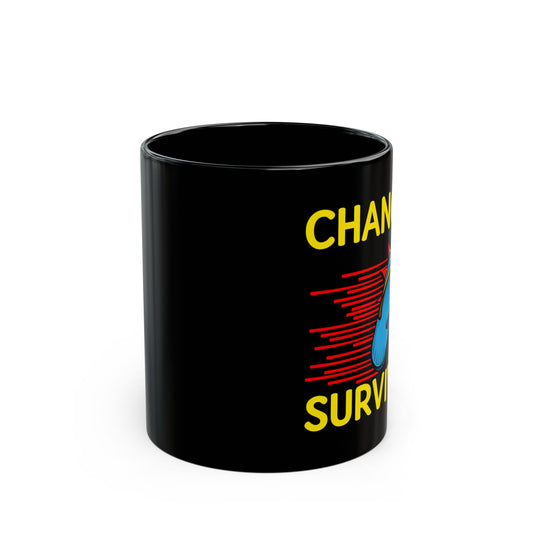 Chancla Survivor - Black Mug