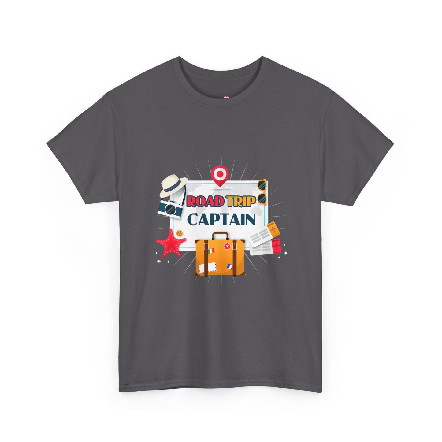 Road Trip Captain Design Outdoor Rv Camping Group Gift - Unisex T-Shirt