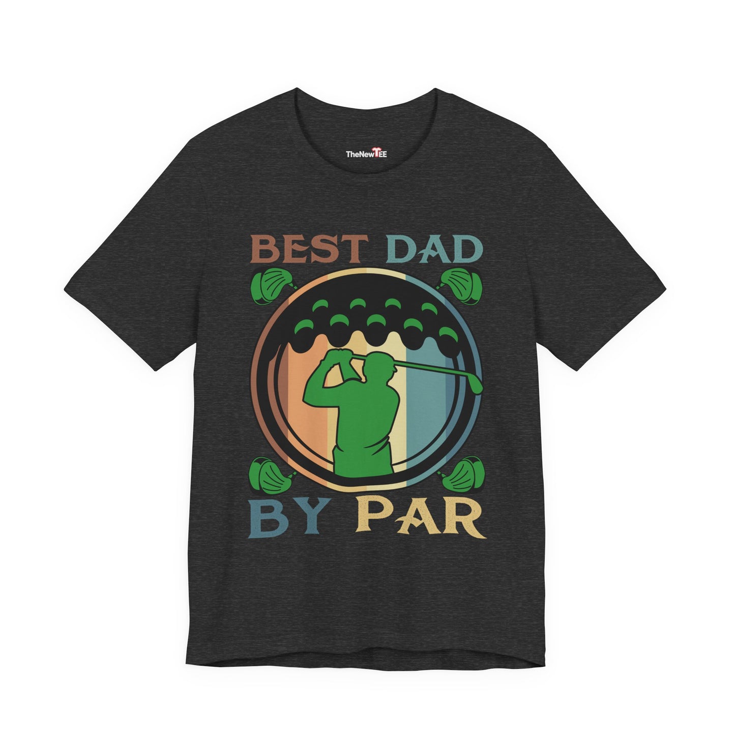 BEST DAD BY PAR Golf Dad Funny TShirt