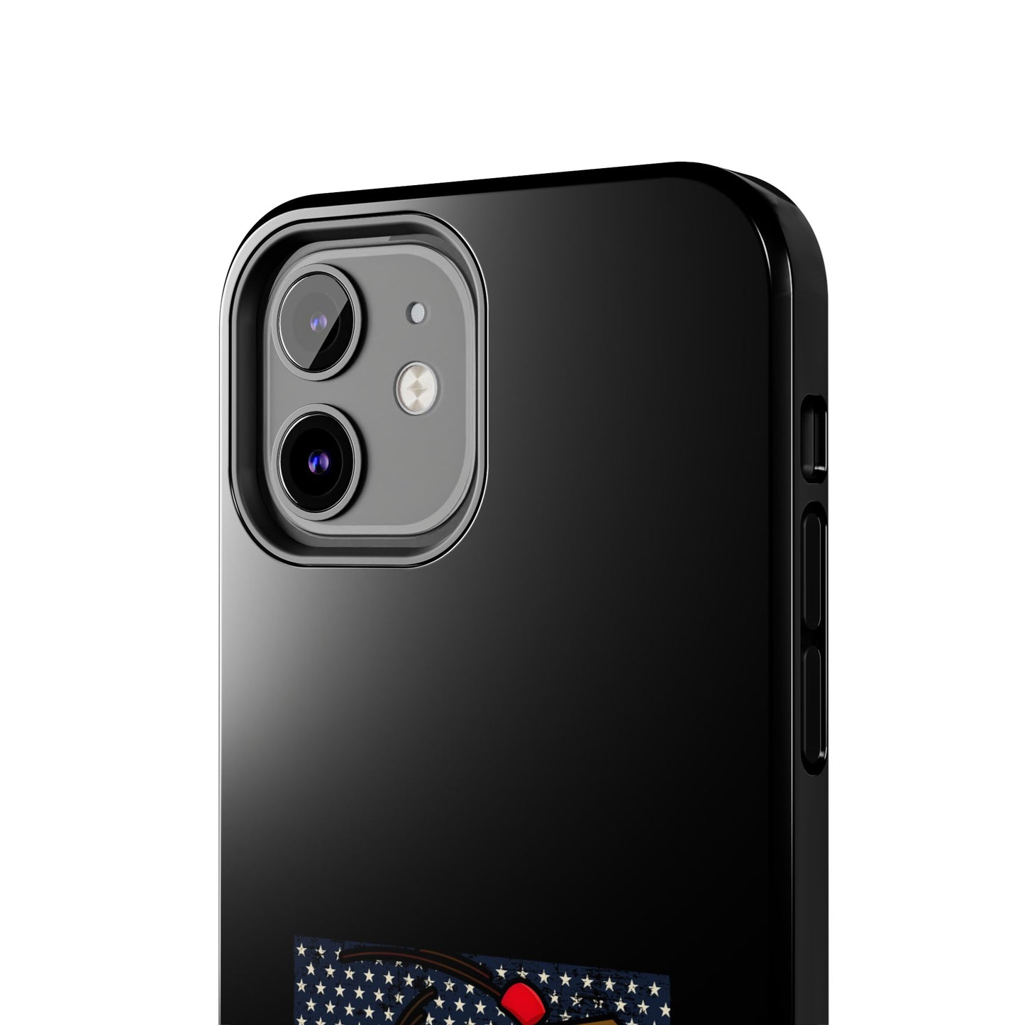 American Flag Cornhole - Rex Valentine Design - Tough Phone Case