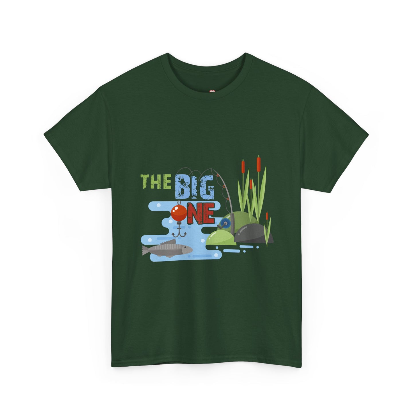 Kids Fishing The Big One Year 1St First Birthday Little Fisherman - Unisex T-Shirt