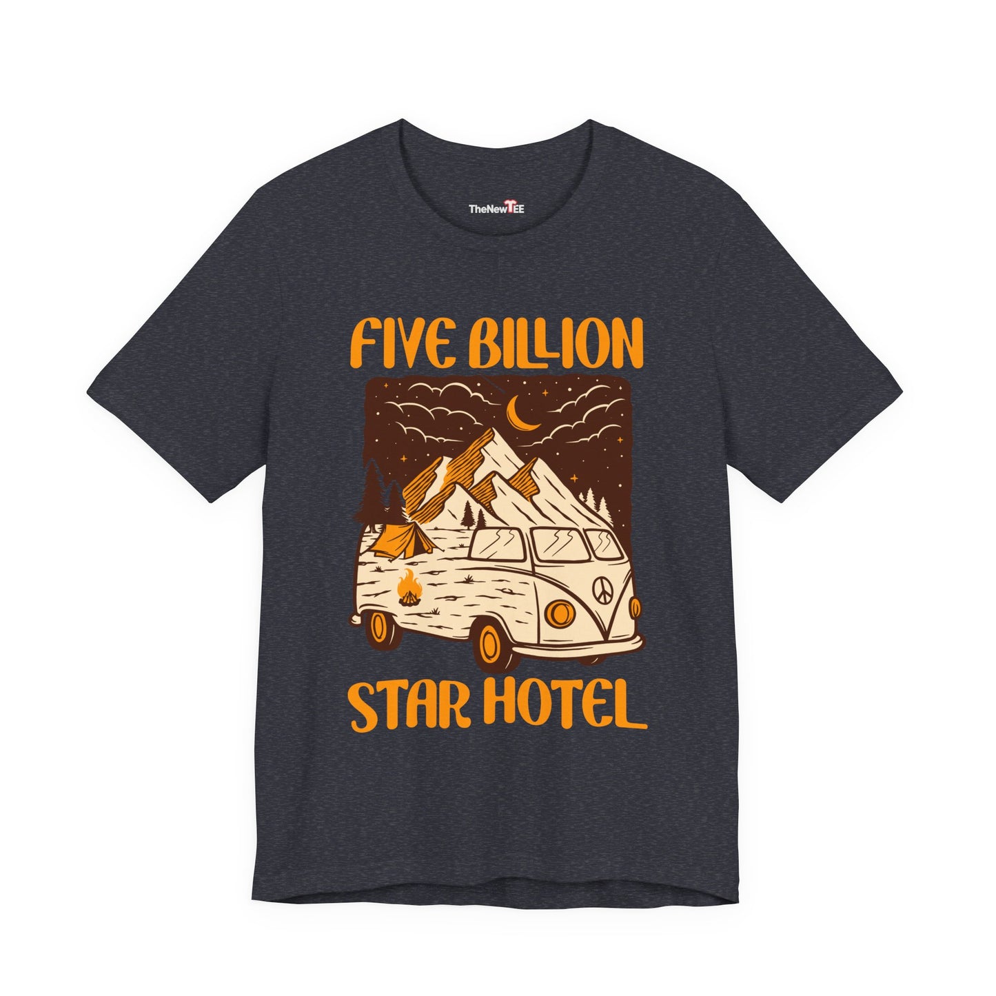 Five Billion Star Hotel Camping T-Shirt