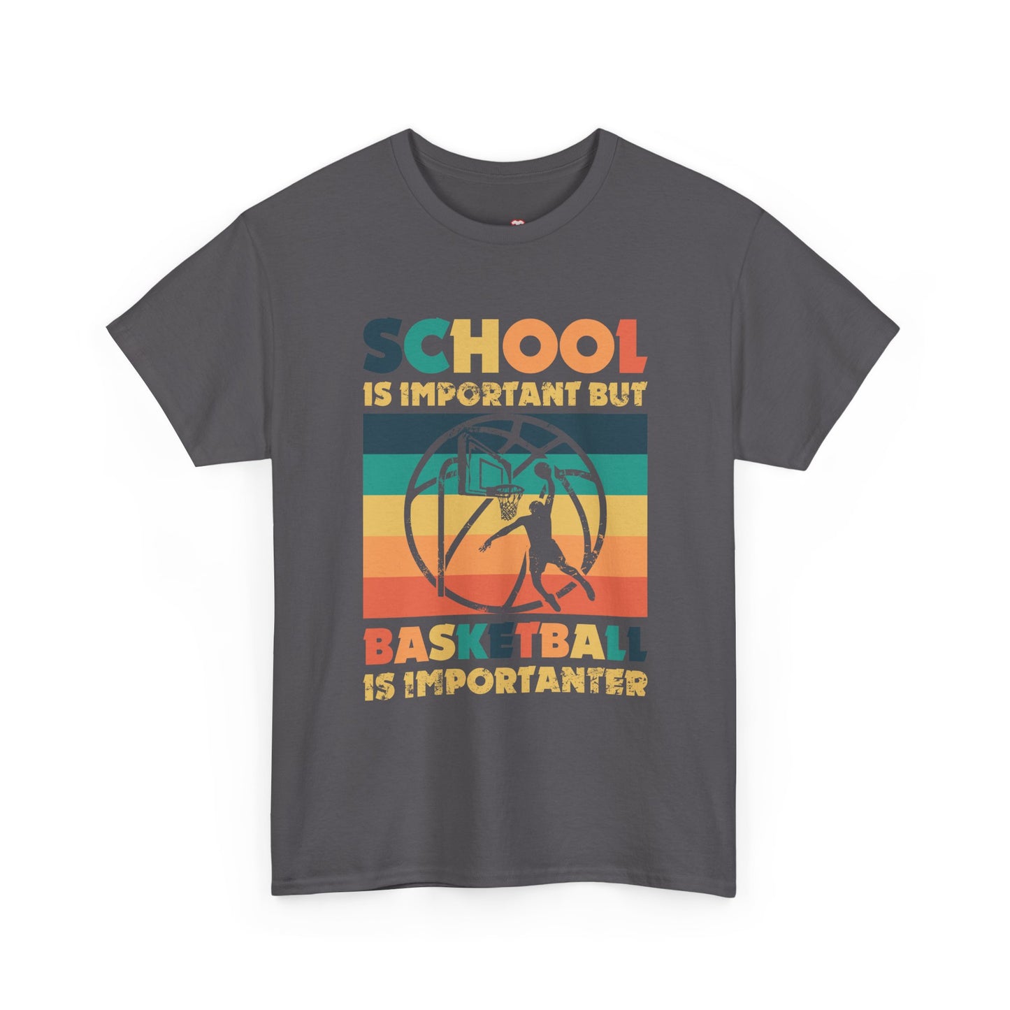 School Is Important But Basketball Is Importanter - Unisex T-Shirt