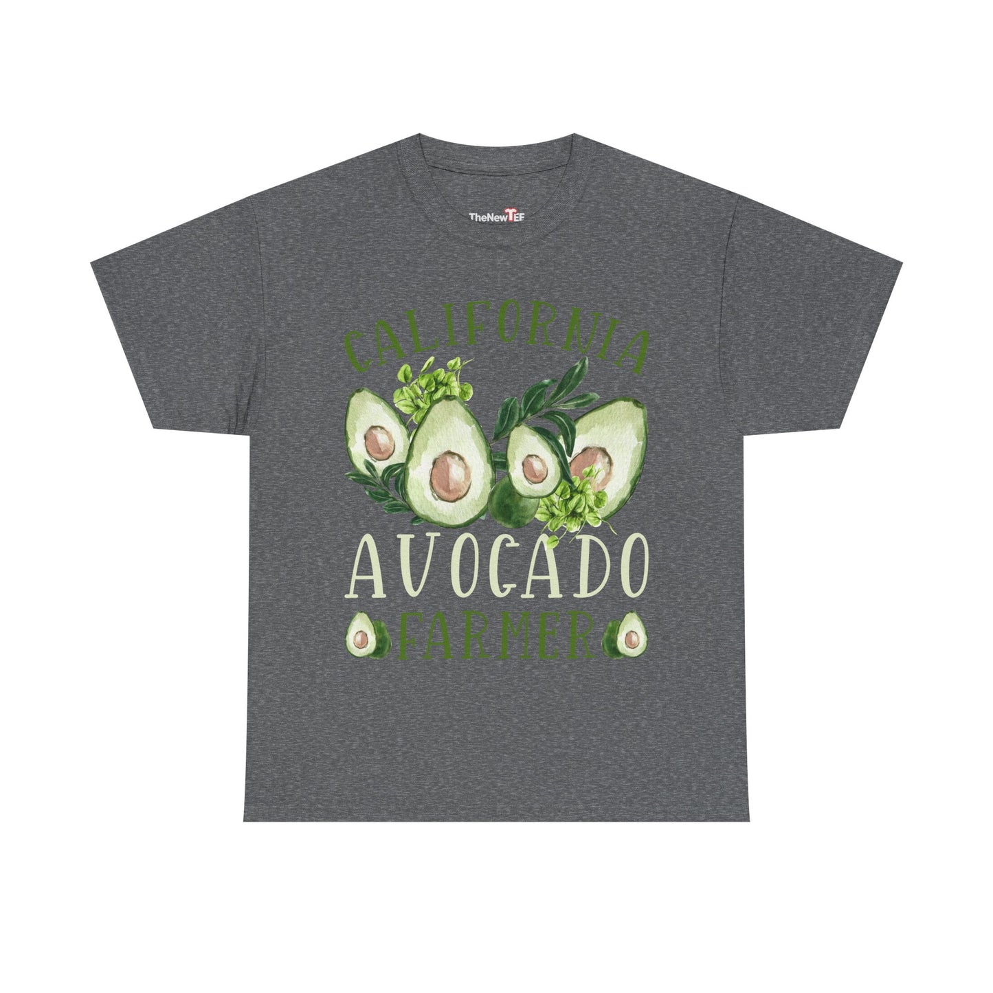 Vegan Food And Avocado Lover Or Guacamole Or Avocado Farmer - Unisex Graphic T-Shirt