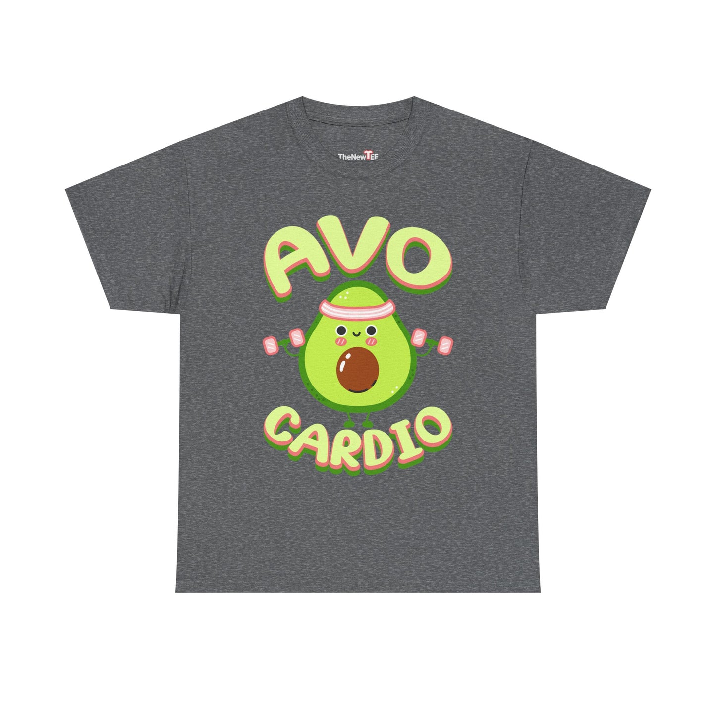 Funny Avo Cardio Veggie Fitness - Unisex Graphic T-Shirt