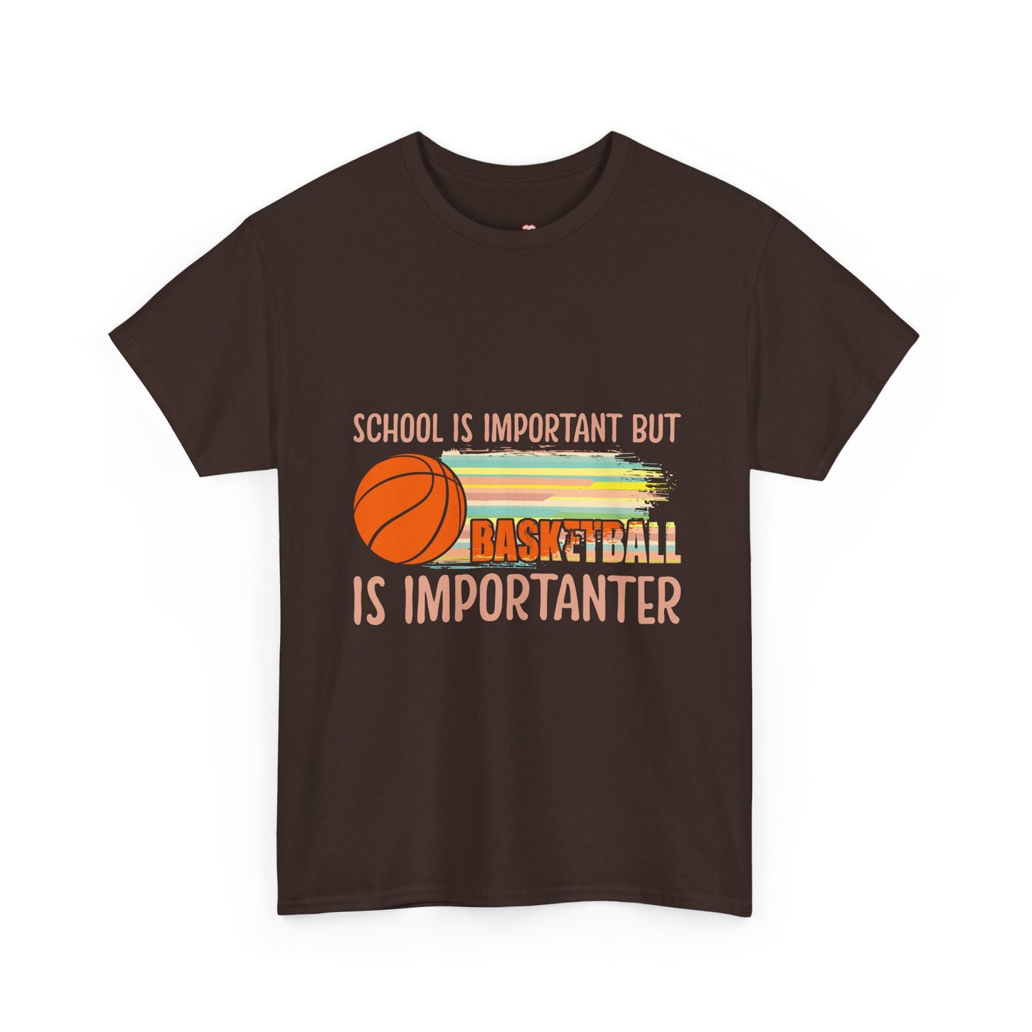 School Is Important But Basketball Is Importanter - Unisex T-Shirt