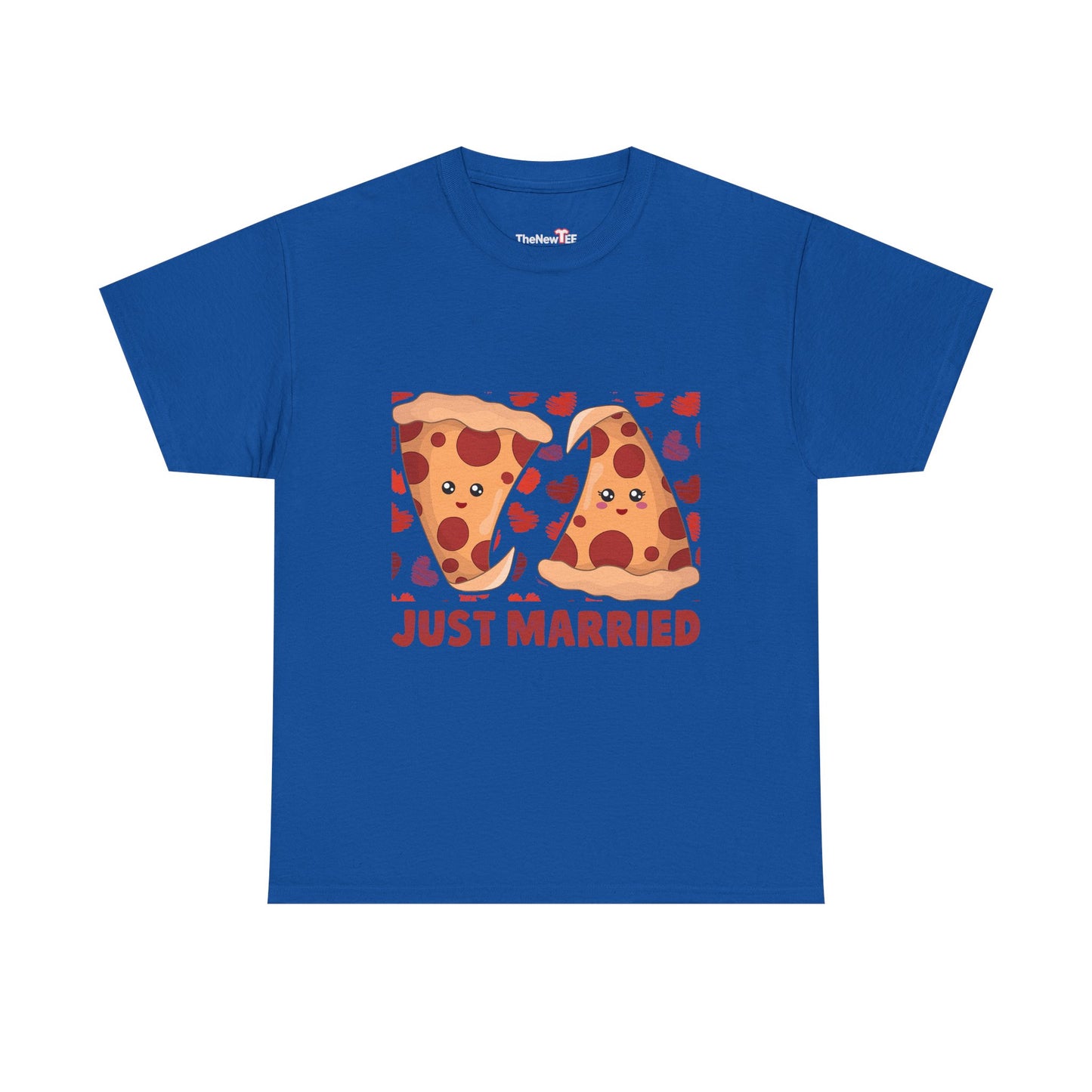 Just Married Pizza Slice - Unisex T-Shirt