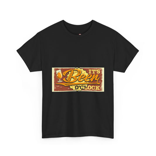 It's Beer O'Clock Beer Lover Vintage Unisex Graphic T-Shirt