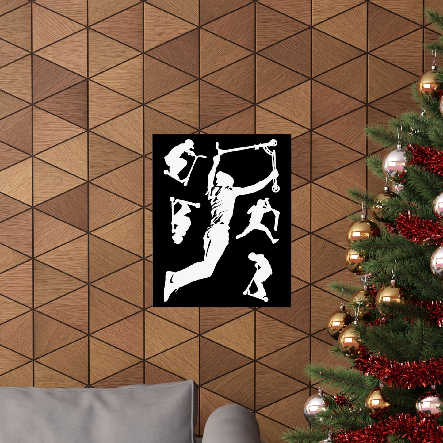 Stunt Scooter Scootering Tricks - Wall Art