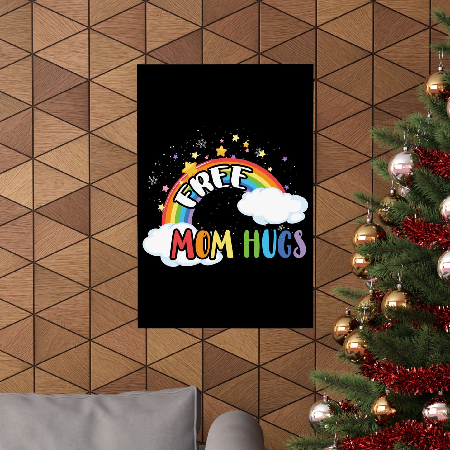 Free Mom Hugs - Wall Art
