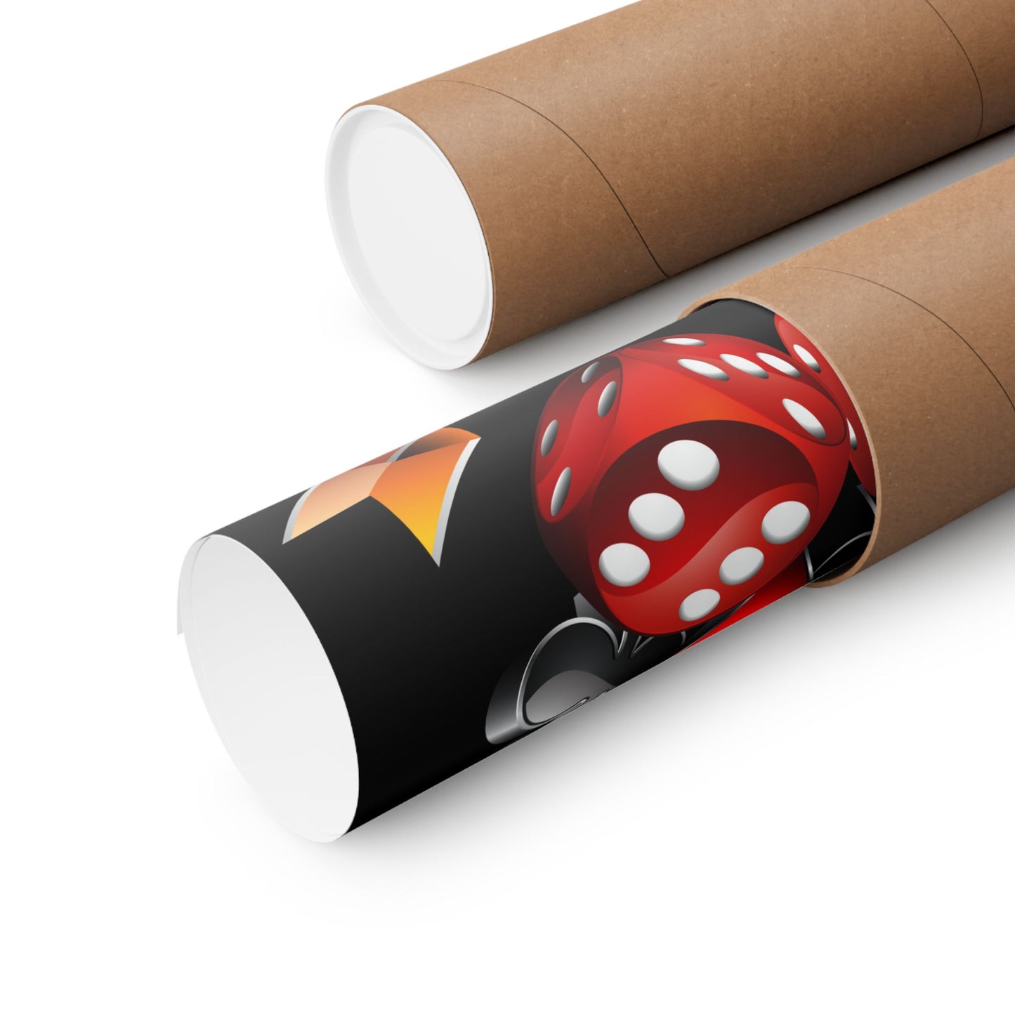 This Is How I Roll Funny Casino Themed Dice Gambling Humor - Wall Art