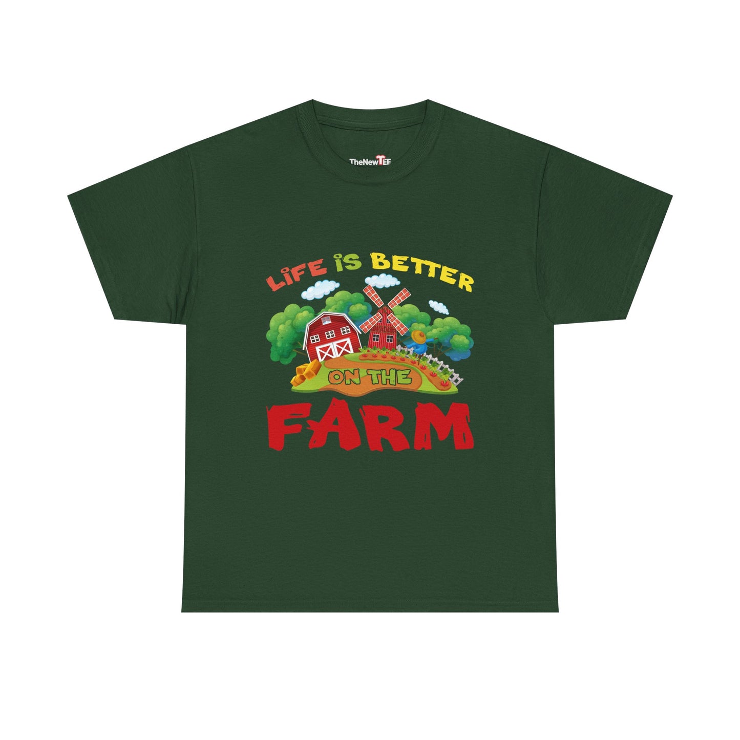 Support Local Farming Life Is Better On The Farm - Unisex T-Shirt