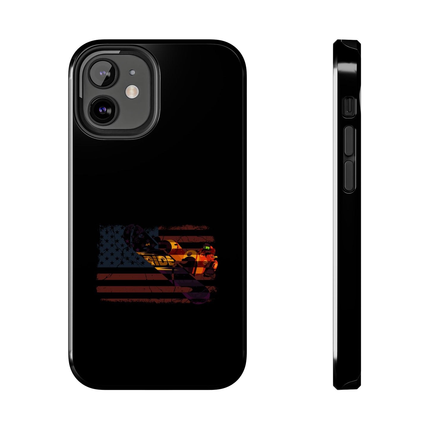 American Flag Camouflage Snowboarding Snowboarder Snowboard Tough Phone Case