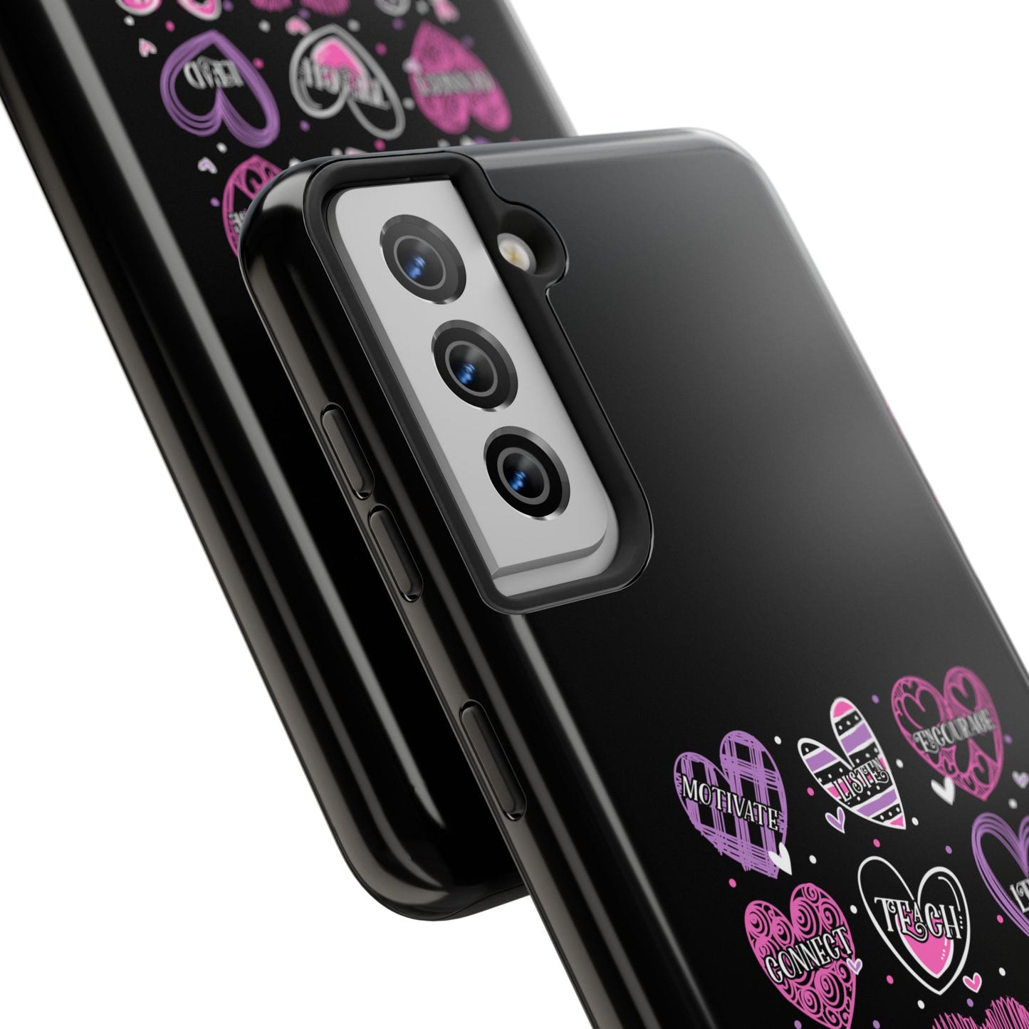 School Secretary Hearts Valentine Valentines Day - Tough Phone Case